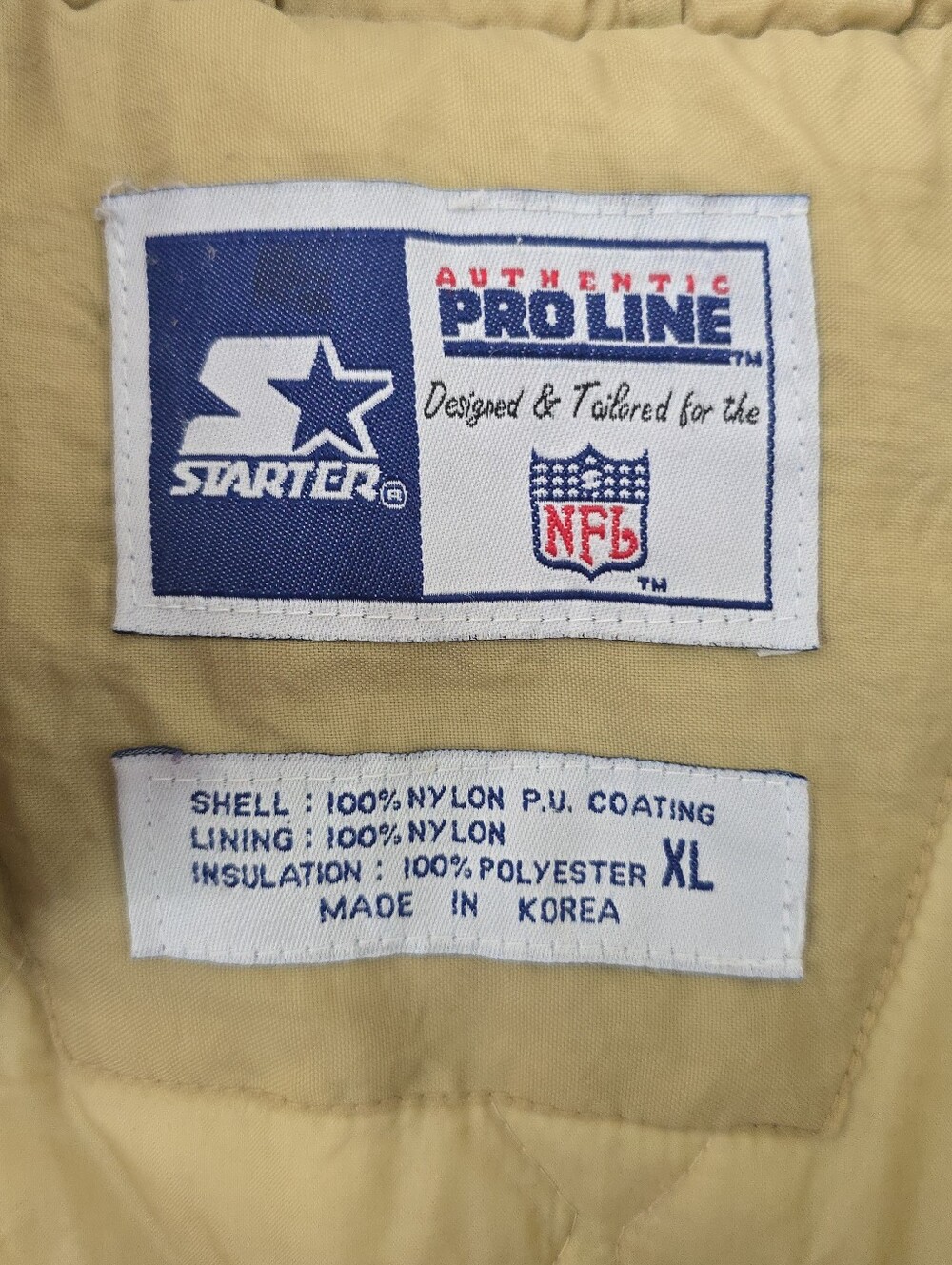 San Francisco 49ers Vintage 90s Starter Zip Up Jacket Hooded XL NFL Pro Line *re - Picture 2 of 16